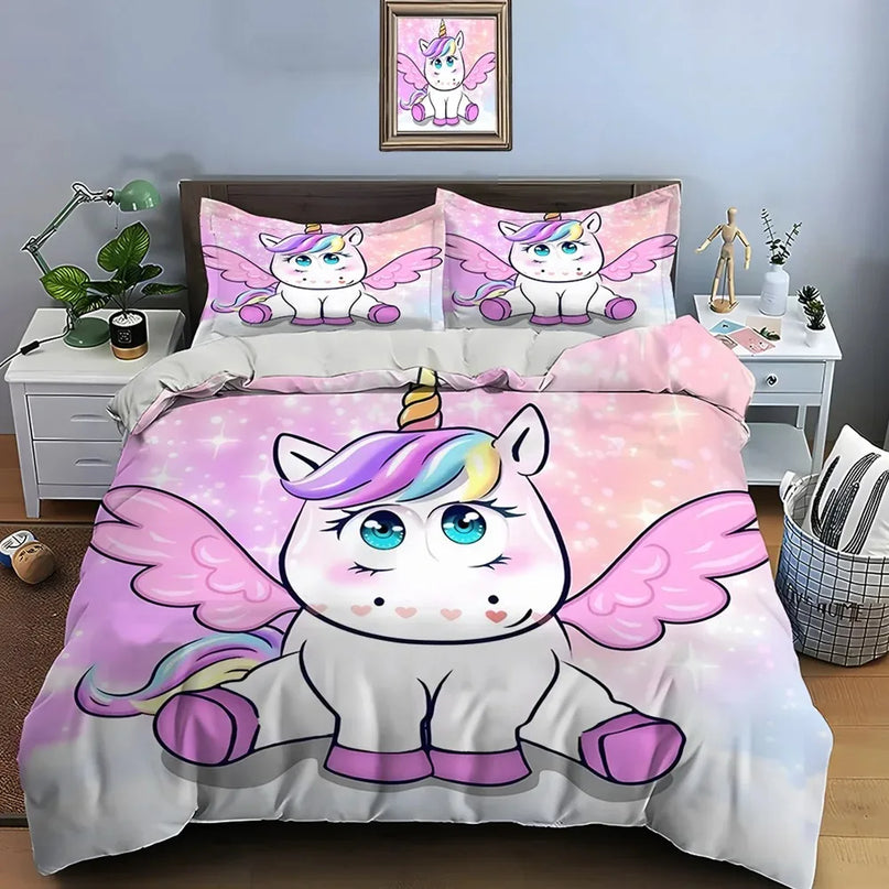 Deine Einhorn Bettwäsche für traumhafte