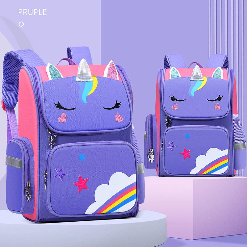 Dein lila Einhorn Rucksack mit viel Platz!