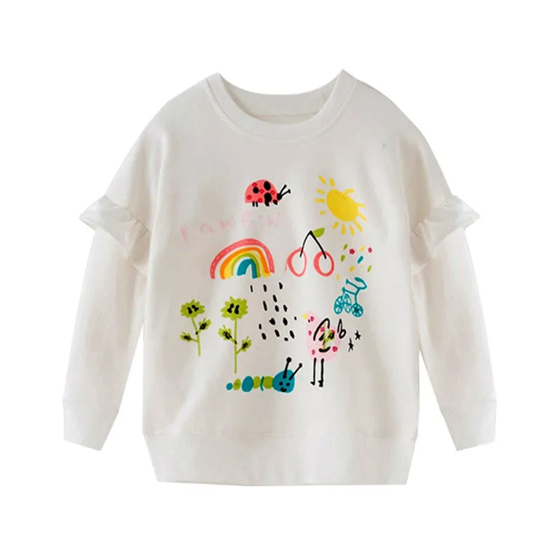 Dein strahlender Regenbogen Einhorn Hoodie