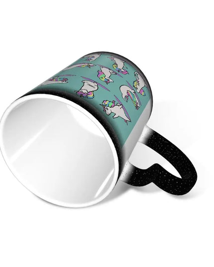 Blaues Einhorn-Glück: Deine Yoga-Tasse!