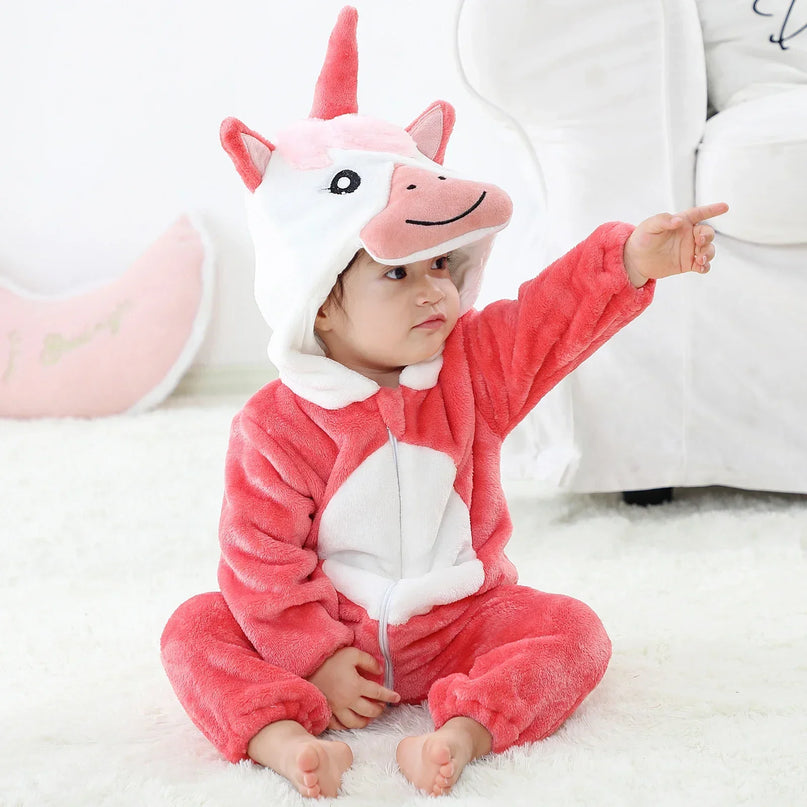 Kuscheliges Einhorn Kostüm für dein Baby