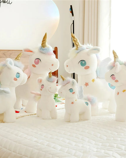 Dein kuscheliges Einhorn Kissen mit Flügeln!