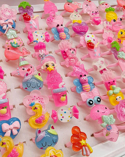 Mix & Match: Deine bunten Einhorn Ringe! 🌈