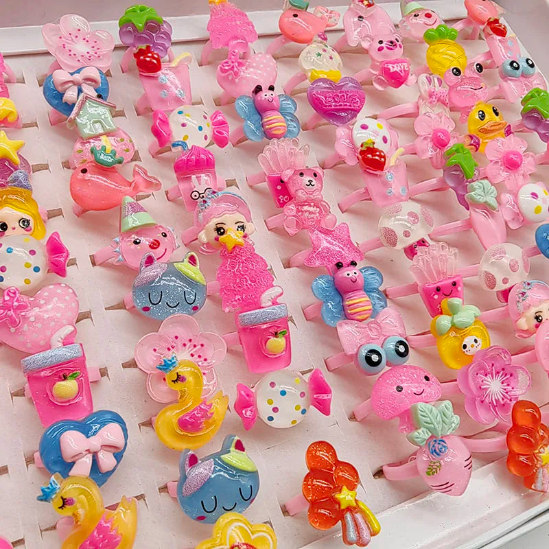 Mix & Match: Deine bunten Einhorn Ringe! 🌈
