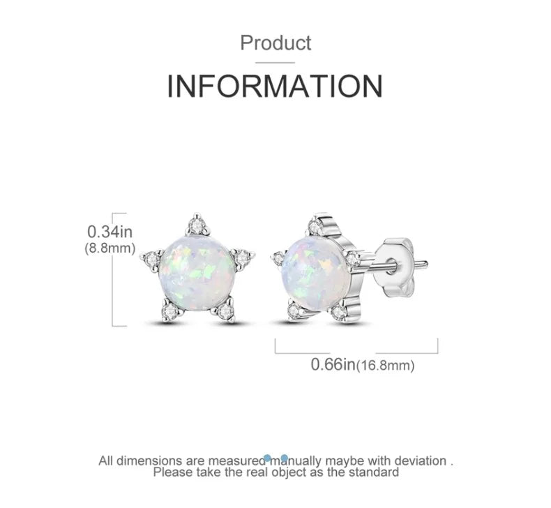 Niedliche Einhorn Ohrringe mit blauen Augen!