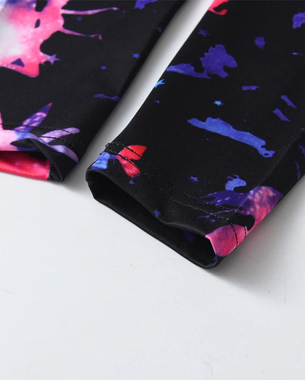 Deine Einhorn Leggings mit Tutu-Rock!
