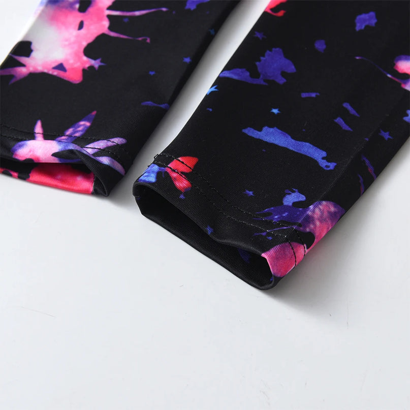 Deine Einhorn Leggings mit Tutu-Rock!