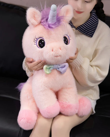 Dein süßer Regenbogen Engel Einhorn Kissen!