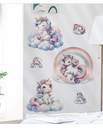 Dein Einhorn Wandtattoo für süße Träume!