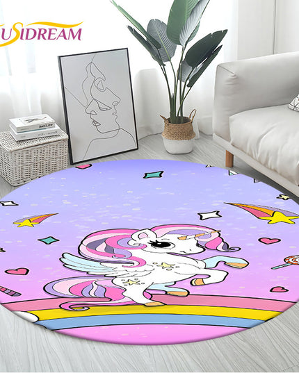 Dein runder Einhorn Sessel zum Spielen!