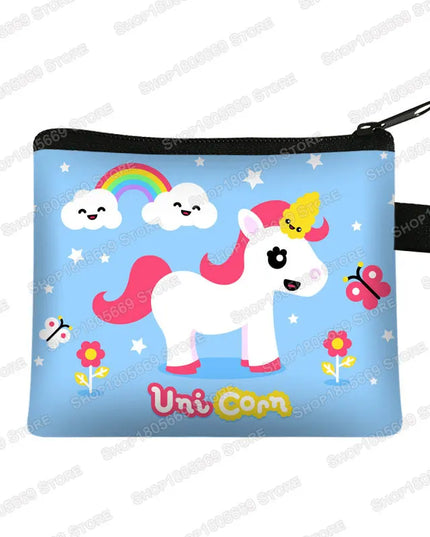 Dein bunter Einhorn Schlüsselanhänger mit