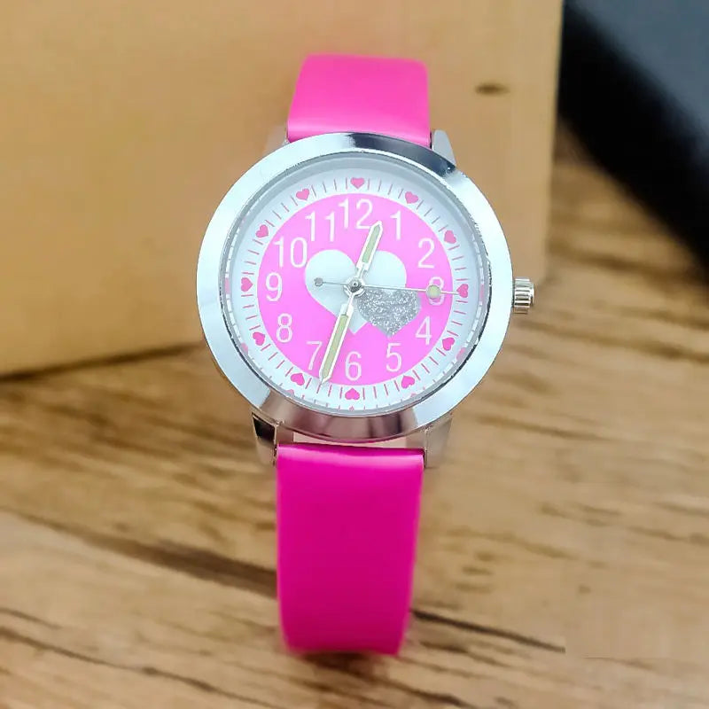 Deine zauberhafte Einhorn Uhr aus Leder!