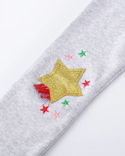 Funkelnde Einhorn Leggings mit Sternen