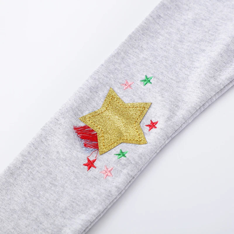 Funkelnde Einhorn Leggings mit Sternen