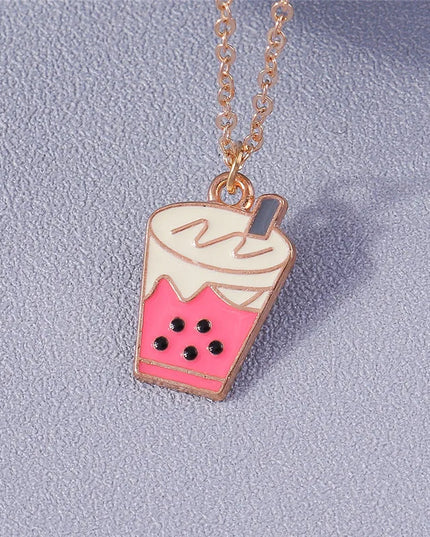 Deine bunte Einhorn Kette mit Enamel-Motiven!
