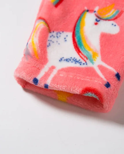 Strahlender Einhorn Pyjama für kleine