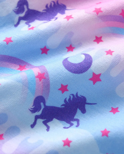 Dein süßer Einhorn Pyjama Baumwoll-Set