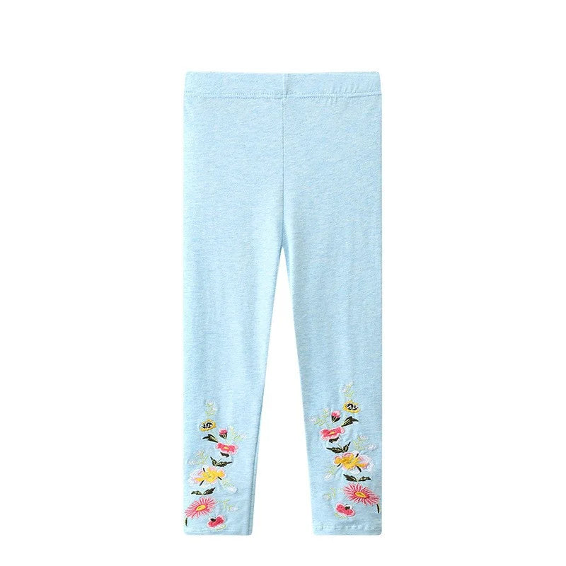 Deine coole Einhorn Leggings mit Stickerei