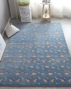 Blue Dinosaur / 100cm x 200cm