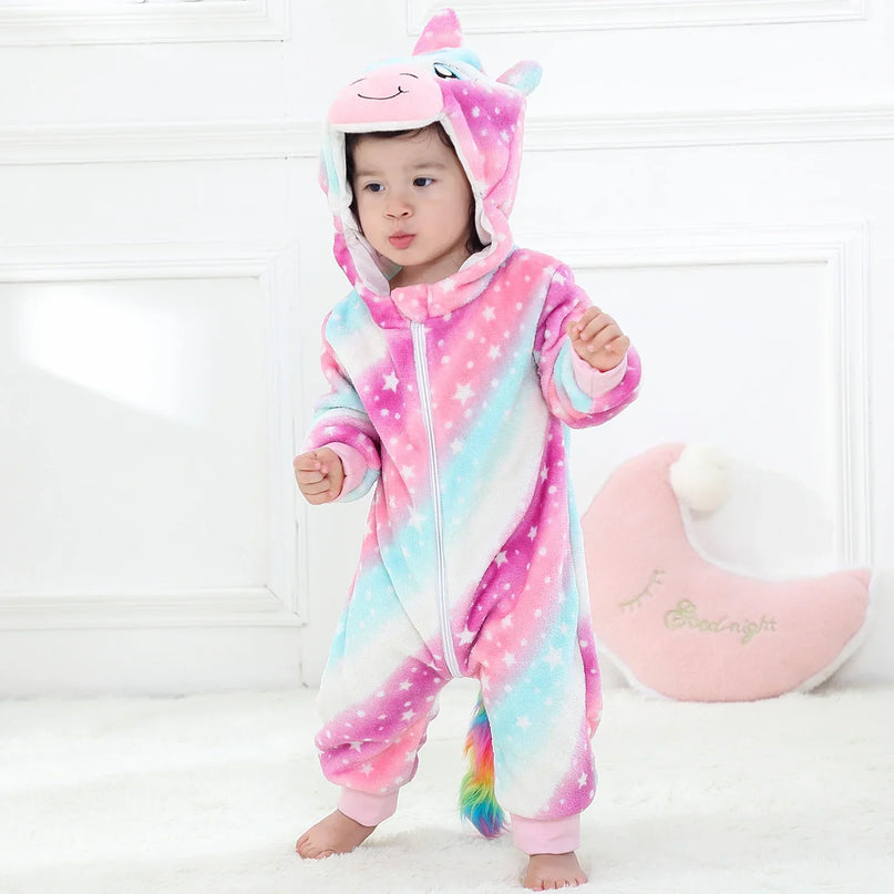 Kuscheliges Einhorn Kostüm für dein Baby