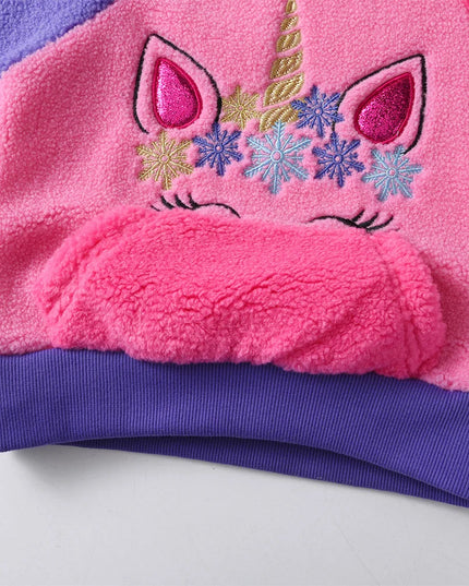 Kuscheliger Einhorn Pullover für kleine