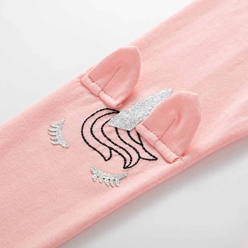 Deine bezaubernde Cartoon Einhorn Leggings