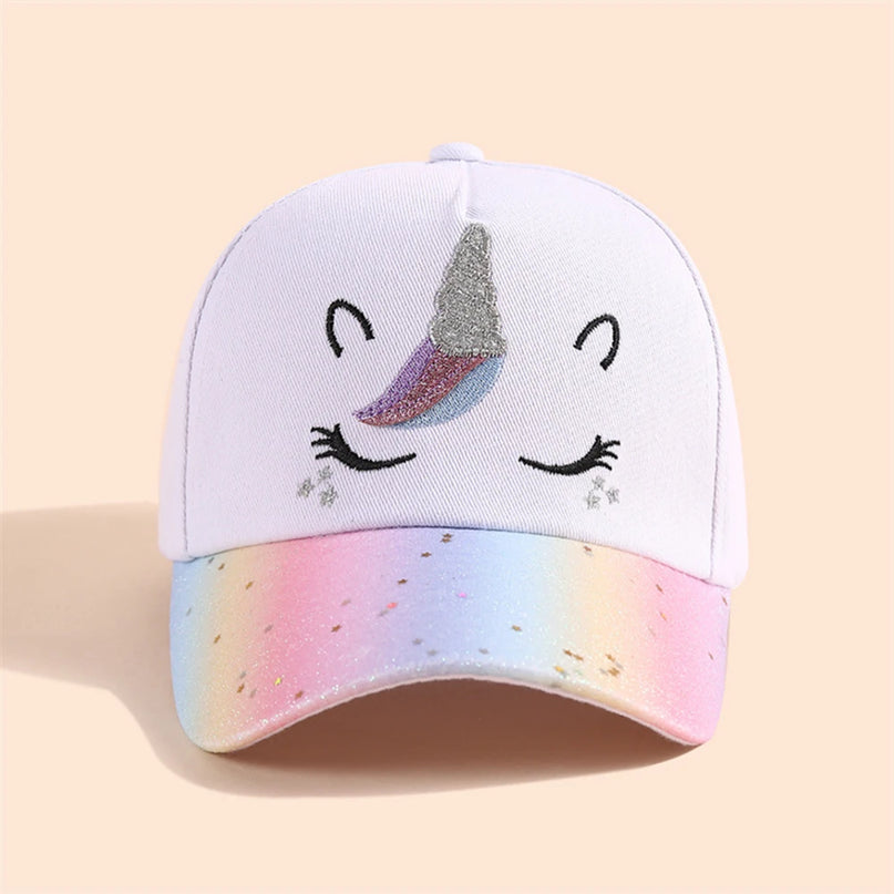 Deine Einhorn Baseball Mütze Rosarot!