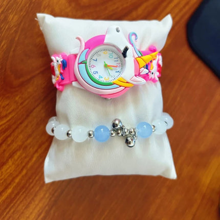 Deine 3D Einhorn Uhr für coole Kids