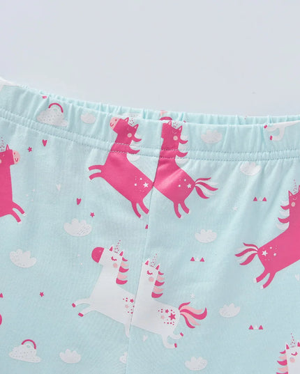 Dein süßer Einhorn Pyjama Baumwoll-Set