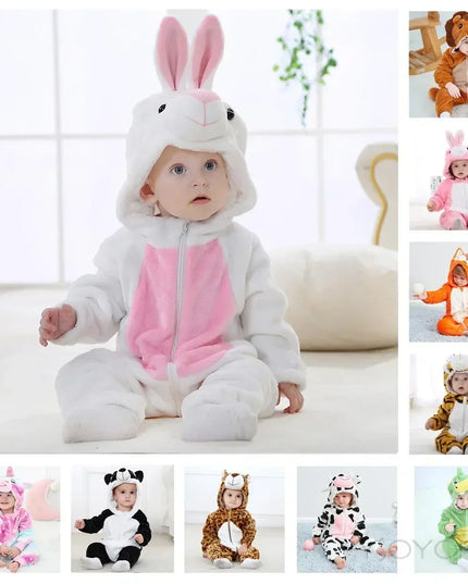 Kuscheliges Einhorn Kostuem für dein Baby!