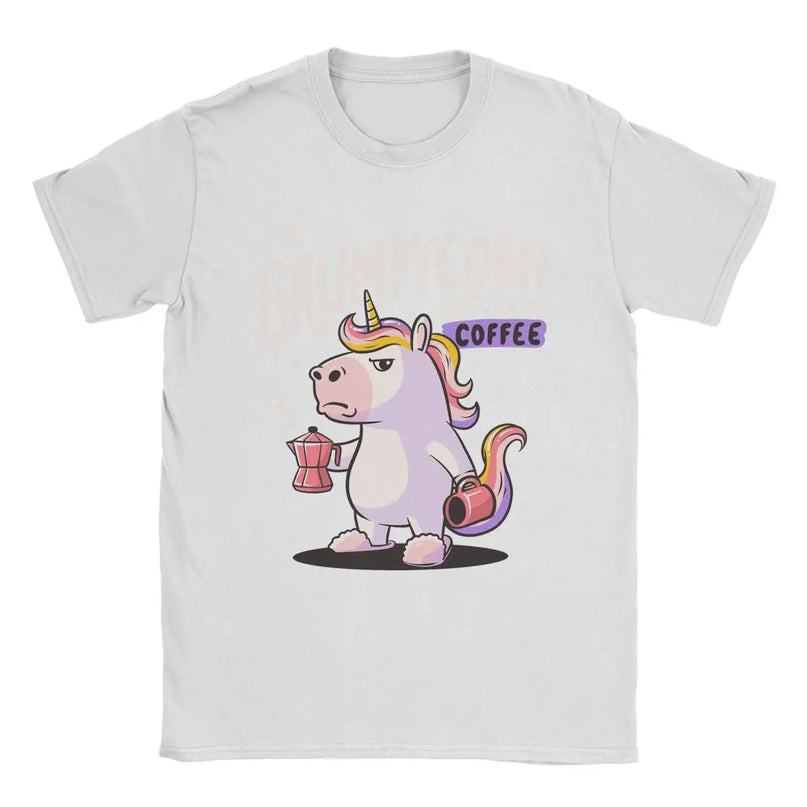 Dein Grumpycorn Einhorn T-Shirt in Dark Grey!