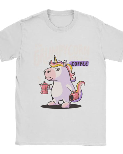 Dein Grumpycorn Einhorn T-Shirt in Army