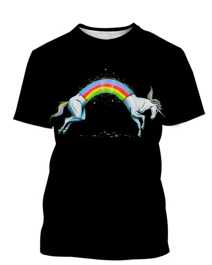 Dein buntes Einhorn Kleid mit 3D Kunst!