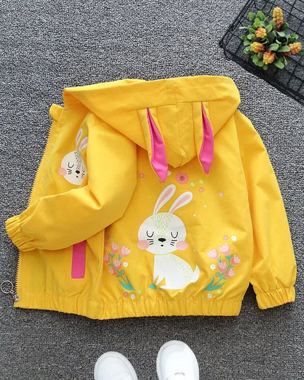 Deine fröhliche Einhorn Jacke in Blau!
