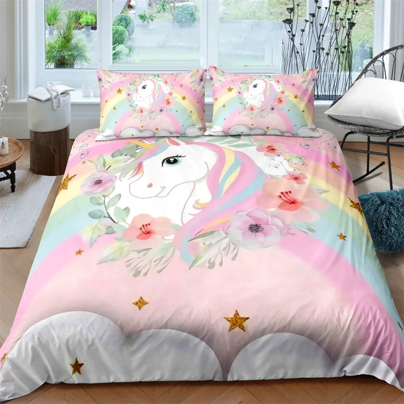 Deine Einhorn Bettwäsche für galaktische