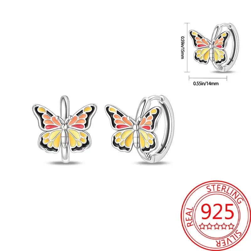 Romantische Einhorn Ohrringe in Rosa!