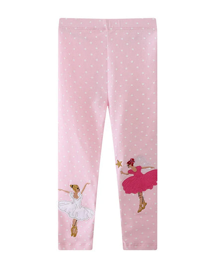 Deine coole Einhorn Leggings mit Stickerei