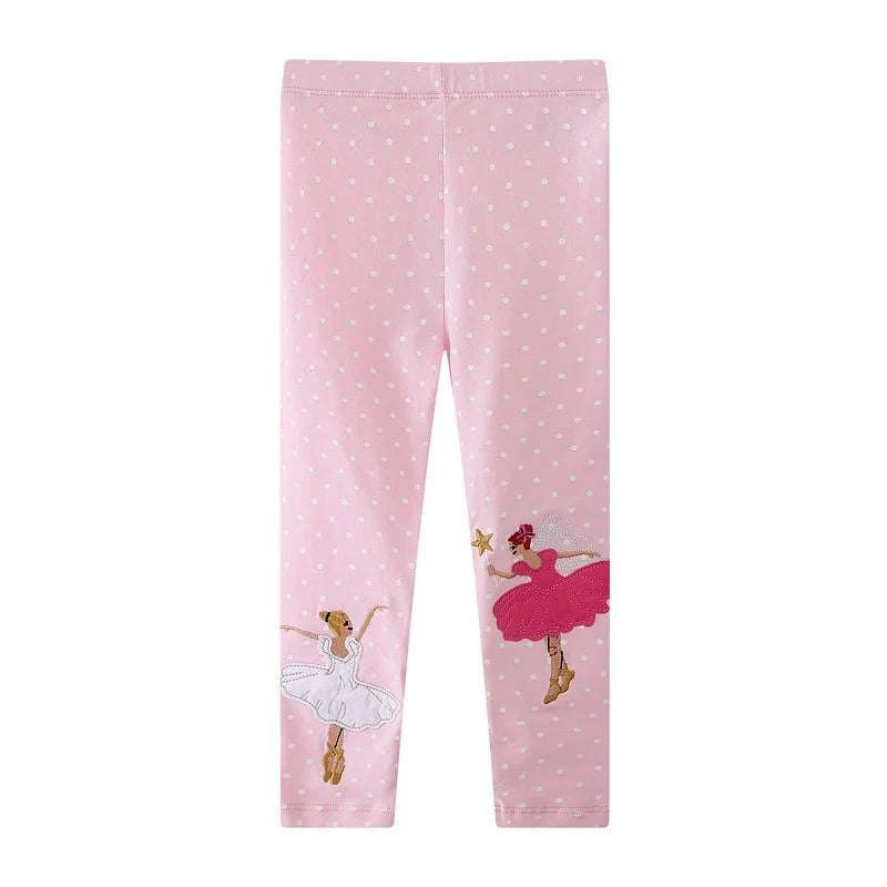 Deine coole Einhorn Leggings mit Stickerei