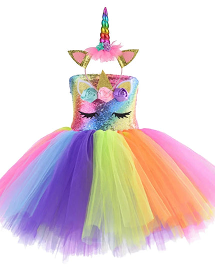 Dein bezauberndes Riesen Einhorn Tutu Kleid!