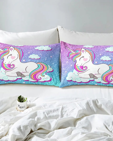 Dein Einhorn Bettlaken für zauberhafte