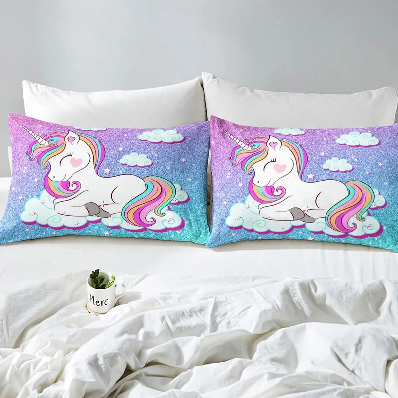 Dein Einhorn Bettlaken für zauberhafte