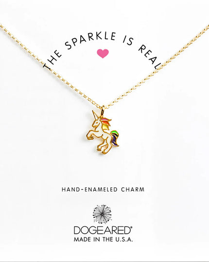 Deine stylische Einhorn Kette aus Legierung!