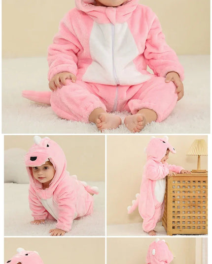 Kuscheliges Einhorn Kostuem für dein Baby!