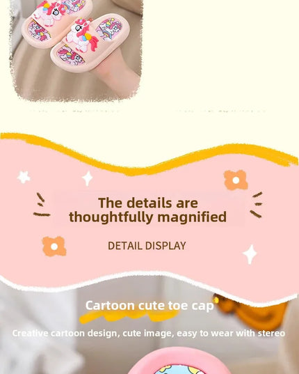 Hautfarbene Einhorn Hausschuhe für Kids!