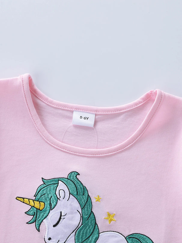 Dein zauberhaftes Einhorn Kleid Fuchsia!