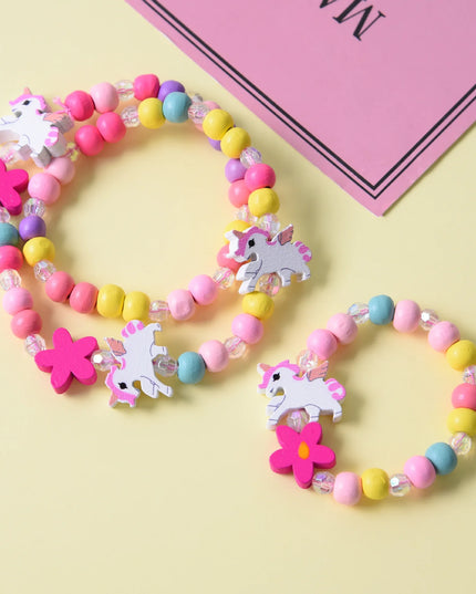 Perlen-Traum: Dein Einhorn Armband & Kette