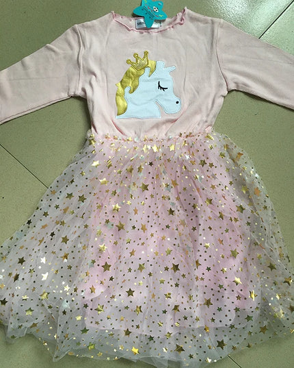 Dein Riesen Einhorn Traumkleid Schwarz