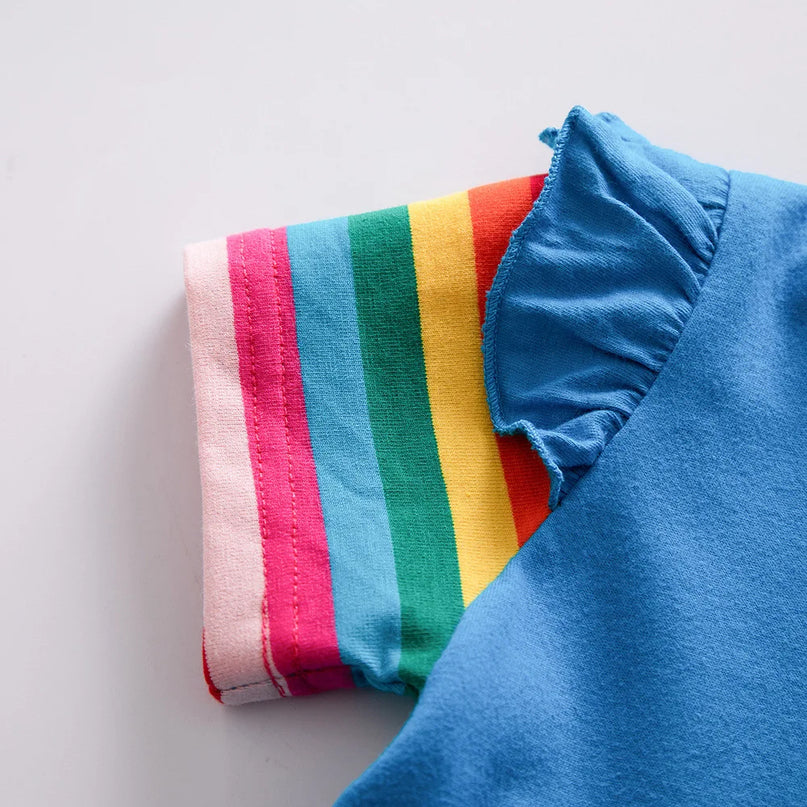 Dein leuchtendes Einhorn Kleid in Fuchsia!