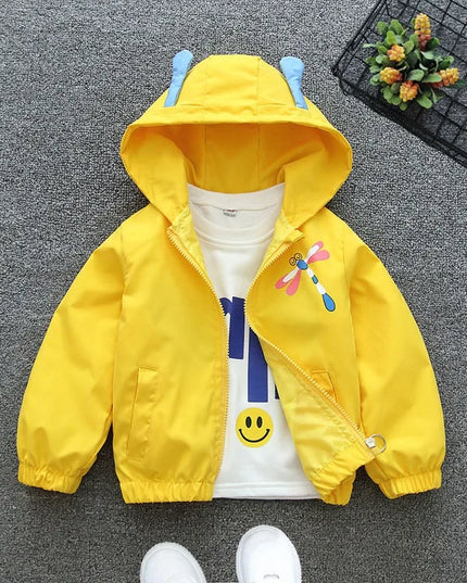 Deine fröhliche Einhorn Jacke in Blau!