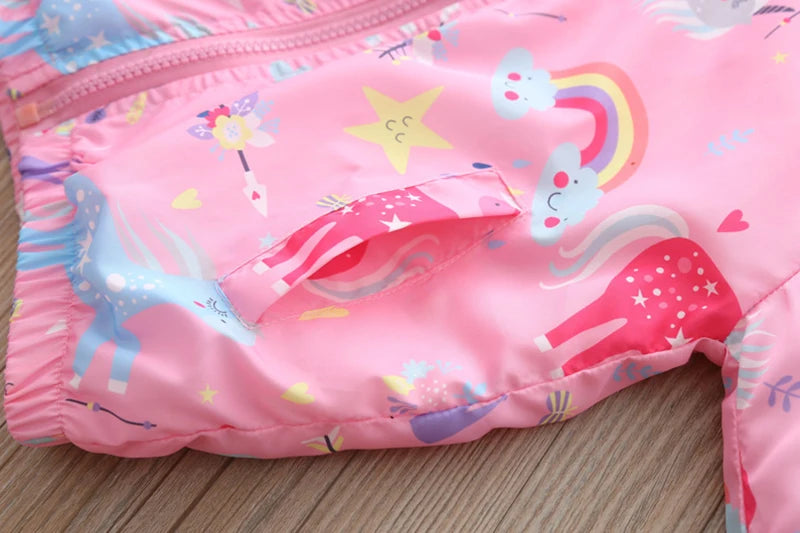 Frühlingsgefühle mit deiner Einhorn Jacke!